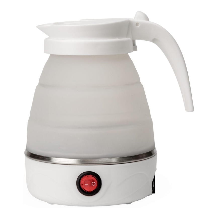 Taittuva vedenkeitin 1,2l 1200W/230V valkoinen