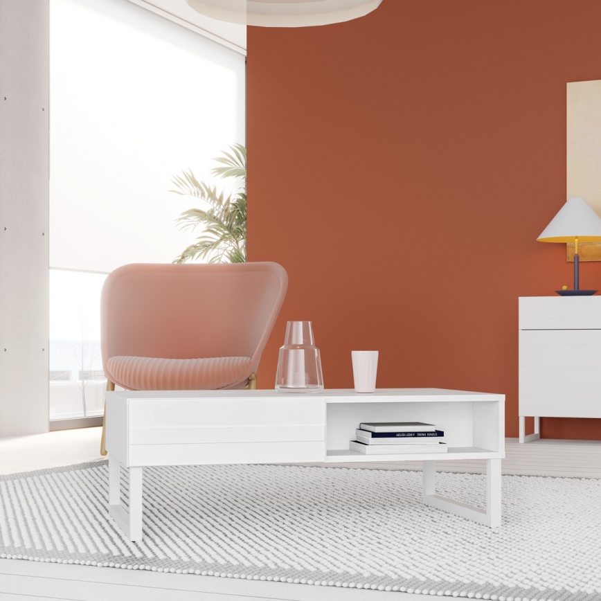 TARO-sohvapöytä, valkoinen