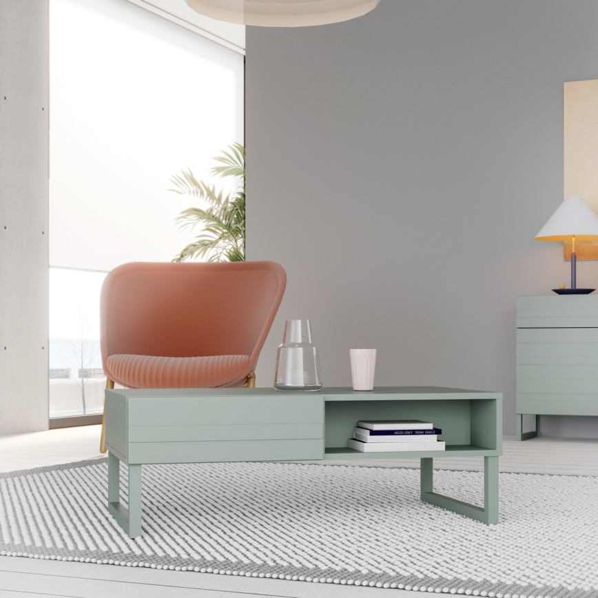 TARO-sohvapöytä, vihreä