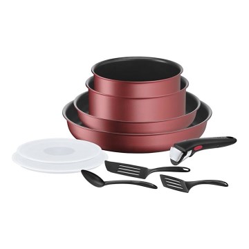 Tefal - 10-osainen astiasarja INGENIO DAILY CHEF kuparinen