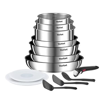 Tefal - 13-osainen INGENIO EMOTION ruostumattoman teräksen astiasarja