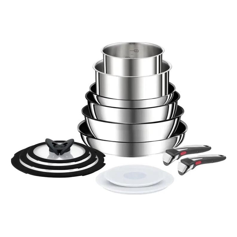 Tefal - 13-osainen INGENIO PREFERENCE ON -ruokasarja ruostumatonta terästä