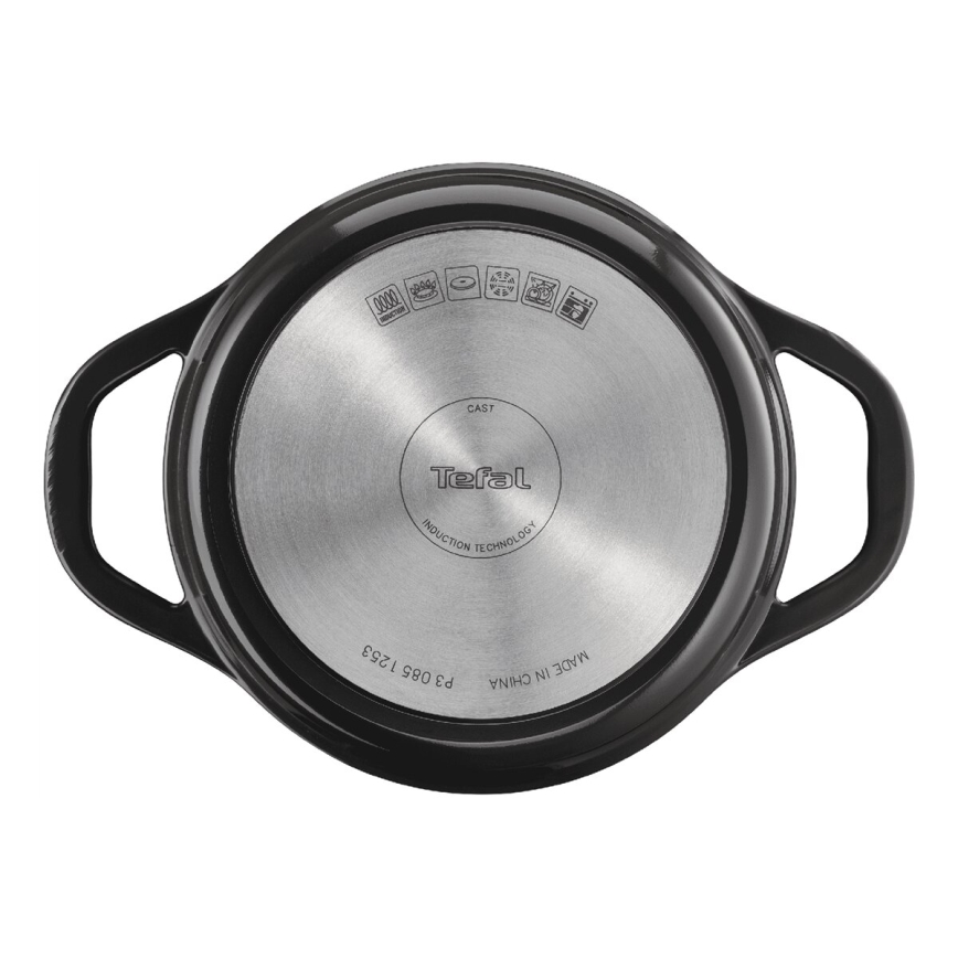 Tefal - Kattila kannella AIR 20 cm antrasiitti