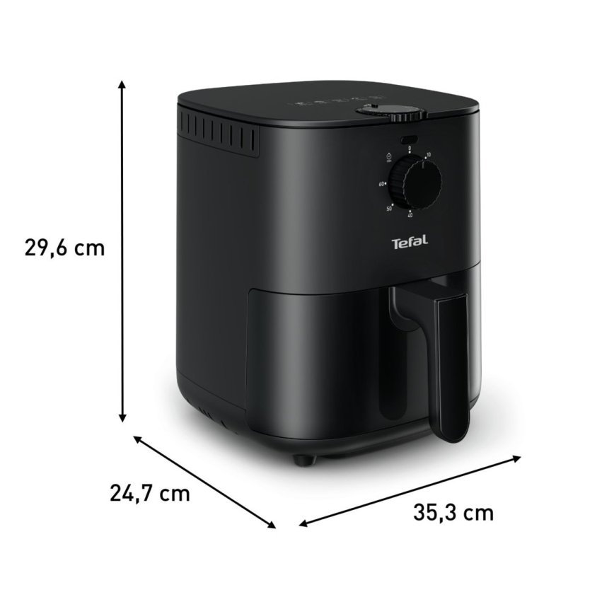 Tefal - Air Fryer 3,5 l EASY FRY&GRILL 1030W/230V musta