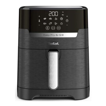 Tefal - Air Fryer 4,2 l EASY FRY&GRILL 2in1 1550W/230V musta