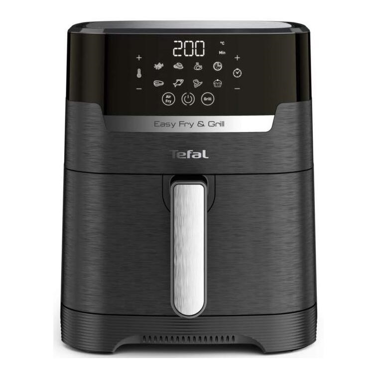 Tefal - Air Fryer 4,2 l EASY FRY&GRILL 2in1 1550W/230V musta