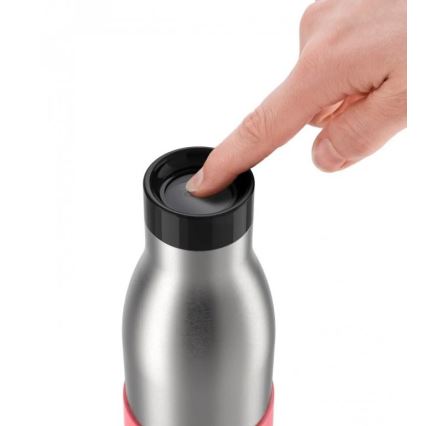 Tefal - Bottle 500 ml BLUDROP ruostumaton/vaaleanpunainen