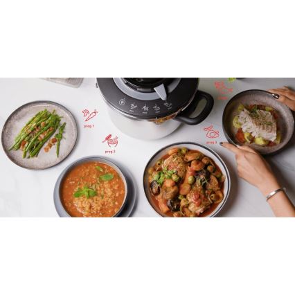 Tefal - Painekattila 8 l CLIPSO+ CHEF ruostumaton teräs