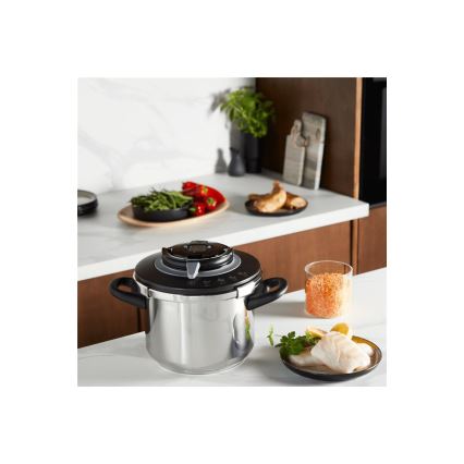 Tefal - Painekattila 8 l CLIPSO+ CHEF ruostumaton teräs
