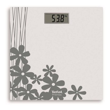 Tefal - Digitaalinen henkilövaaka PREMISS 1xCR2032 harmaa