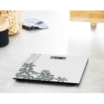 Tefal - Digitaalinen henkilövaaka PREMISS 1xCR2032 harmaa
