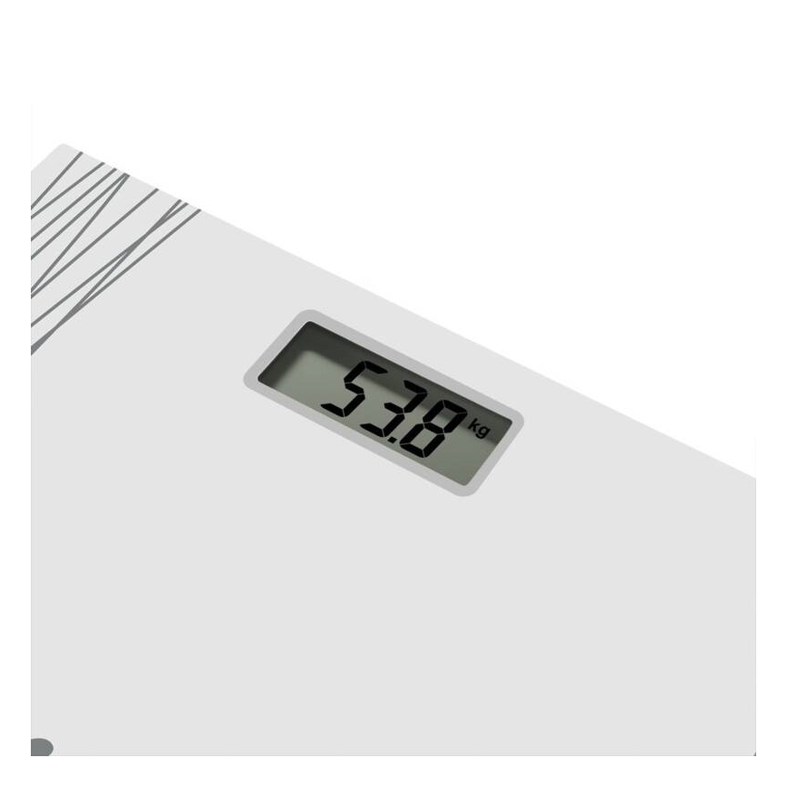 Tefal - Digitaalinen henkilövaaka PREMISS 1xCR2032 harmaa