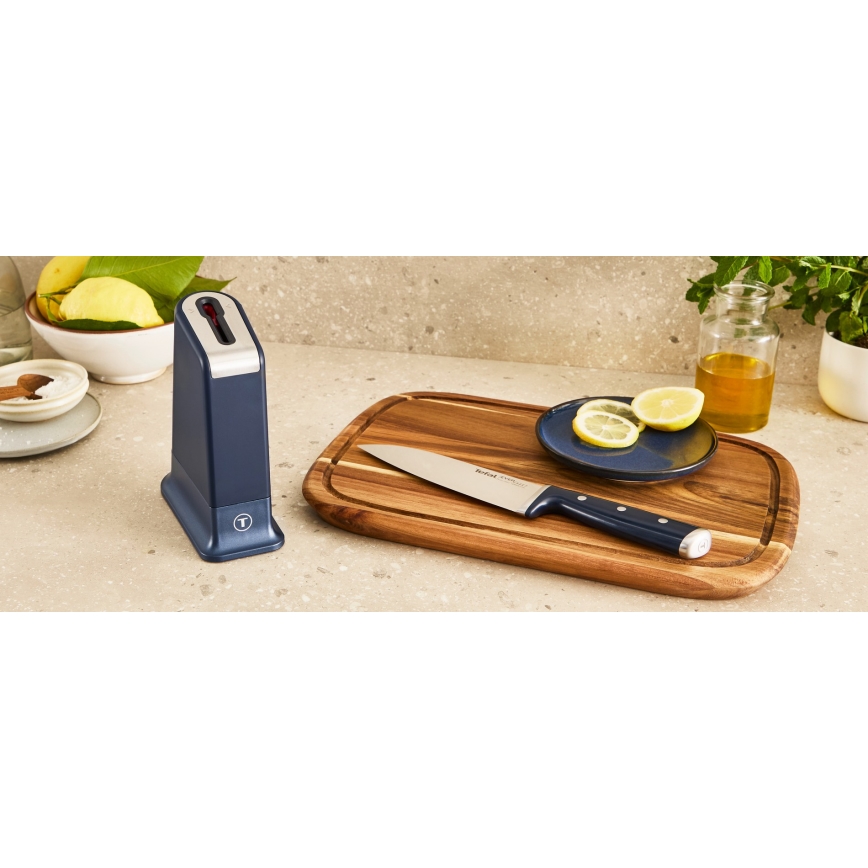 Tefal - EVER SHARP 20 cm keittiöveitsi telineellä