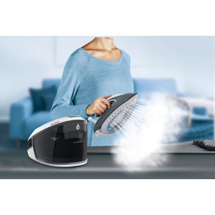 Tefal - Höyrykeitin EXPRESS AIRGLIDE 2600W/230V harmaa