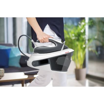 Tefal - Höyrykeitin EXPRESS AIRGLIDE 2600W/230V harmaa