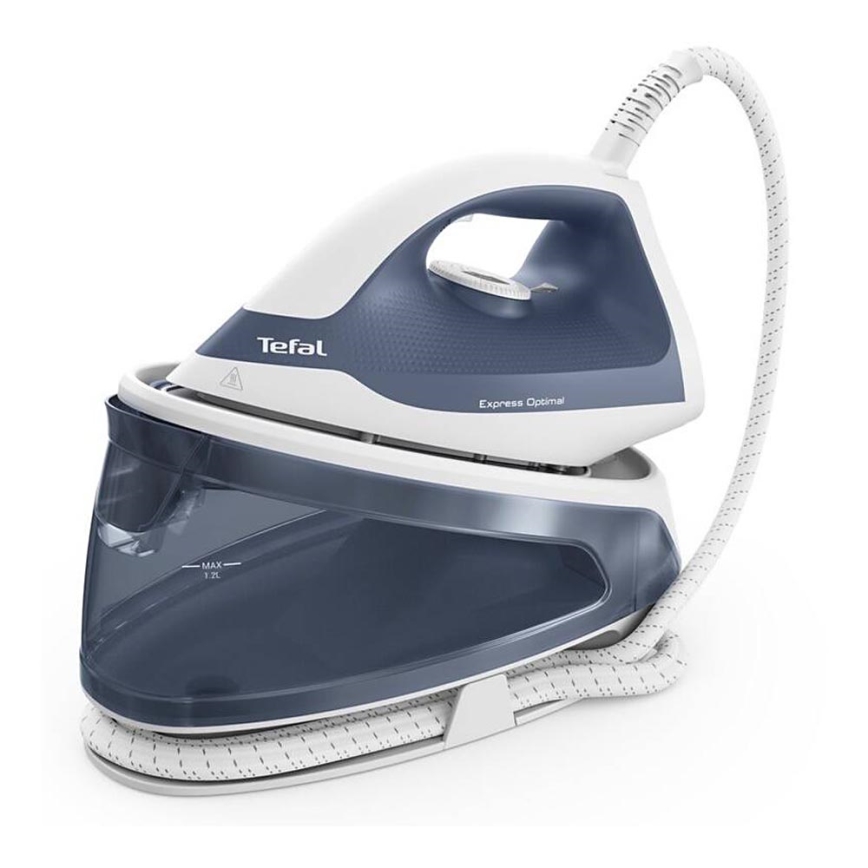 Tefal - Höyrykeitin EXPRESS OPTIMAL 2200W/230V sininen