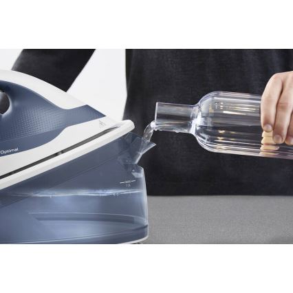 Tefal - Höyrykeitin EXPRESS OPTIMAL 2200W/230V sininen