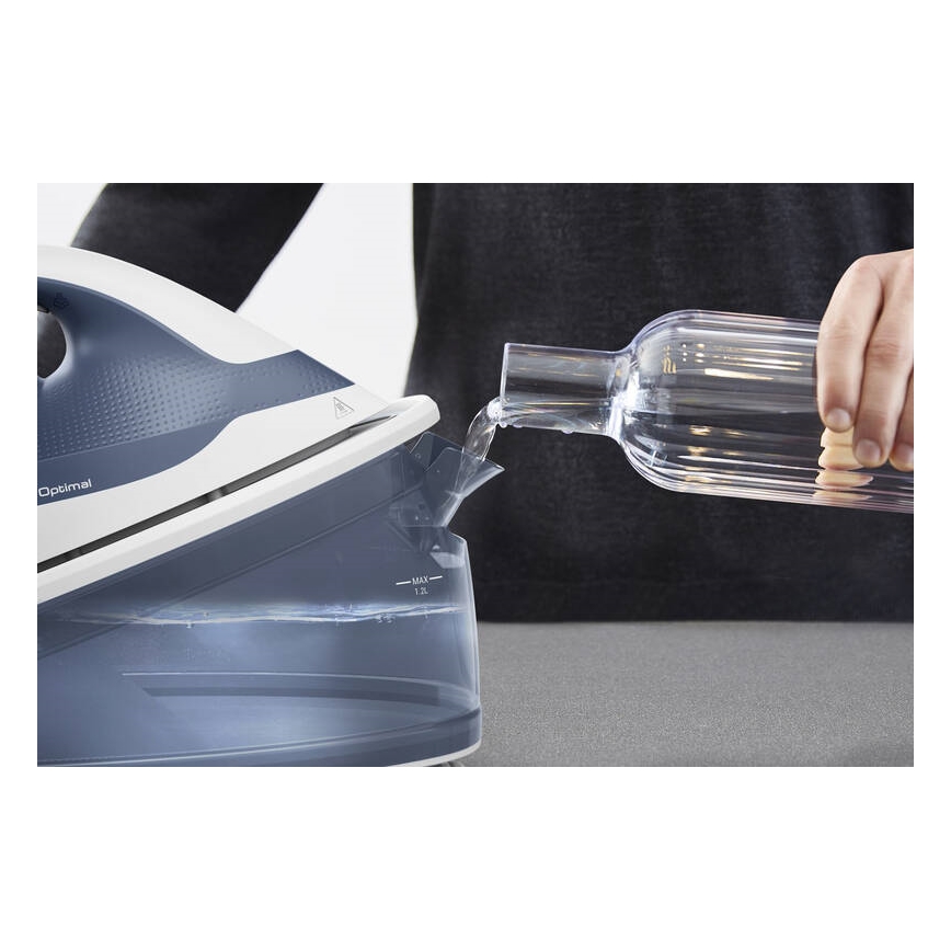 Tefal - Höyrykeitin EXPRESS OPTIMAL 2200W/230V sininen