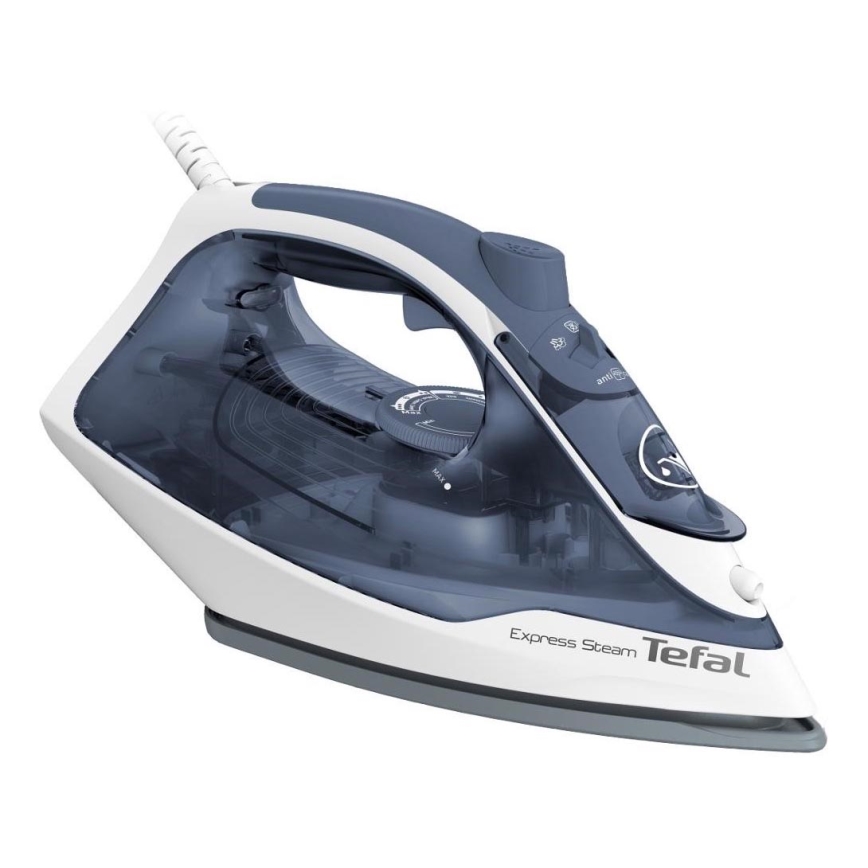 Tefal - Höyrysilitysrauta EXPRESS STEAM 2400W/230V valkoinen/sininen