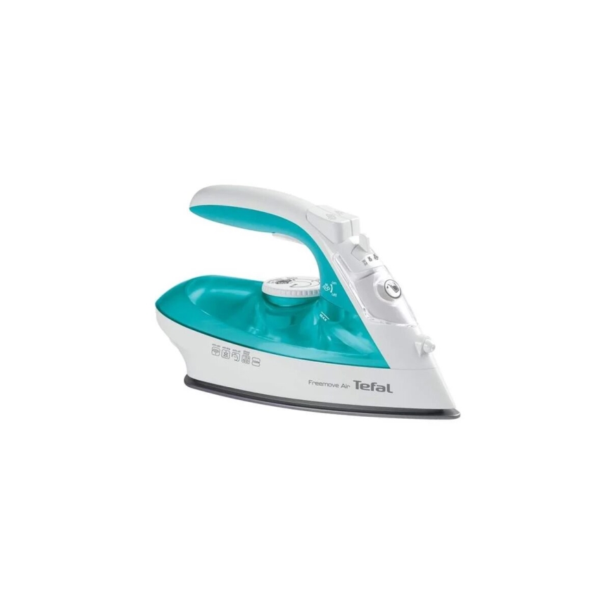 Tefal - Höyrysilitysrauta FREEMOVE AIR 2400W/230V valkoinen/turkoosi