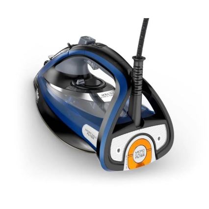 Tefal - Höyrysilitysrauta ULTIMATE PURE 3200W/230V sininen
