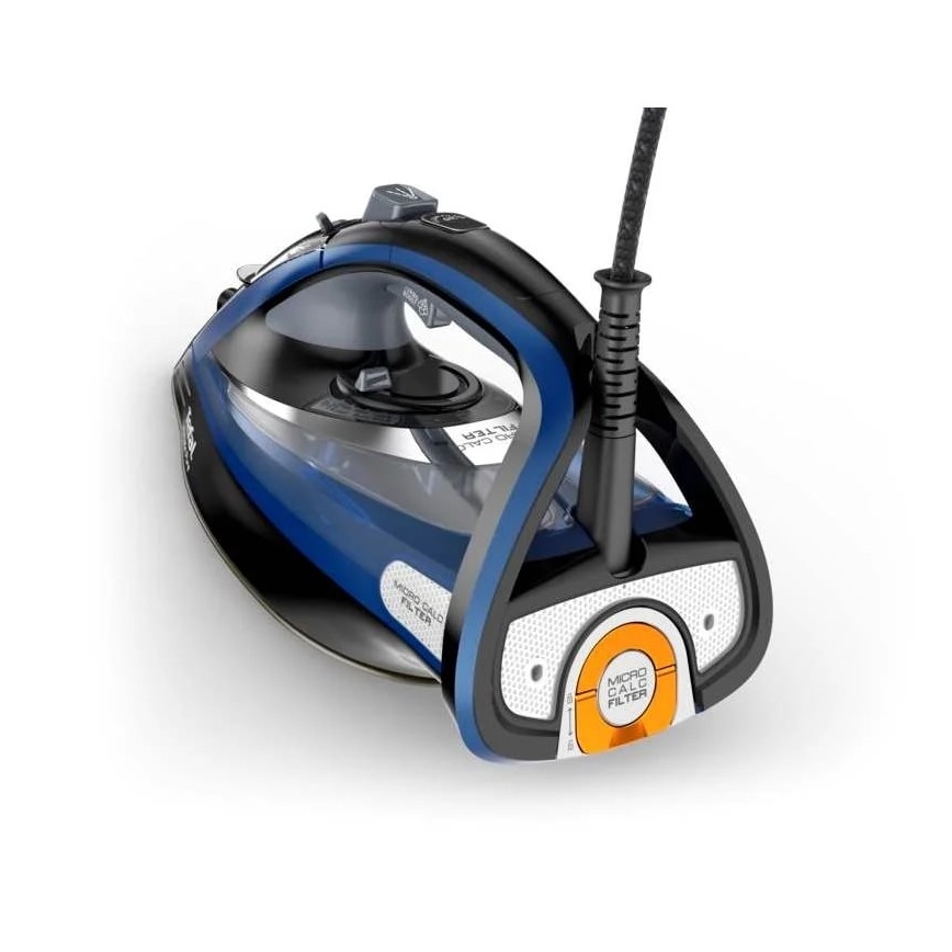Tefal - Höyrysilitysrauta ULTIMATE PURE 3200W/230V sininen