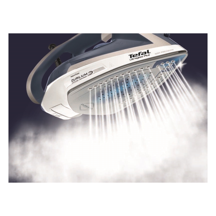 Tefal - Höyrysilitysrauta ULTRAGLISS PLUS 2800W/230V sininen
