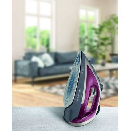 Tefal - Höyrysilitysrauta ULTRAGLISS PLUS 2800W/230V viininpunainen/harmaa