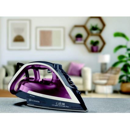 Tefal - Höyrysilitysrauta ULTRAGLISS PLUS 2800W/230V viininpunainen/harmaa