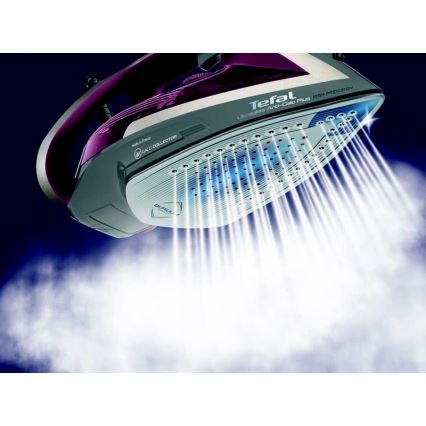 Tefal - Höyrysilitysrauta ULTRAGLISS PLUS 2800W/230V viininpunainen/harmaa