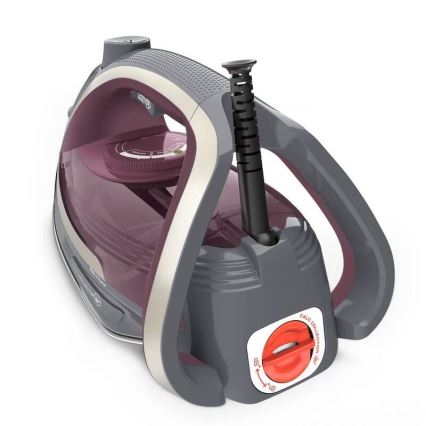 Tefal - Höyrysilitysrauta ULTRAGLISS PLUS 2800W/230V viininpunainen/harmaa