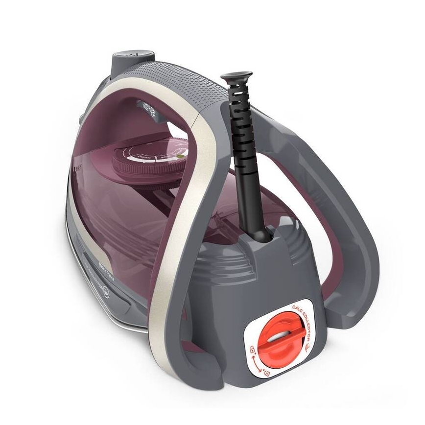 Tefal - Höyrysilitysrauta ULTRAGLISS PLUS 2800W/230V viininpunainen/harmaa