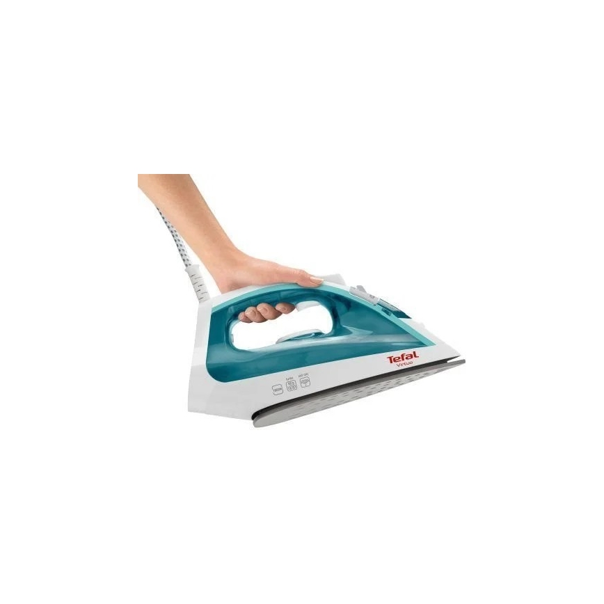 Tefal - Höyrysilitysrauta VIRTUO 1800W/230V turkoosi