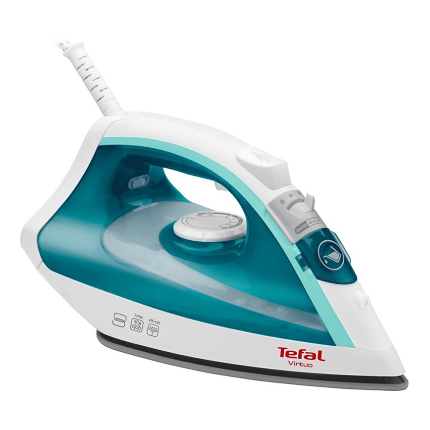 Tefal - Höyrysilitysrauta VIRTUO 2000W/230V sininen