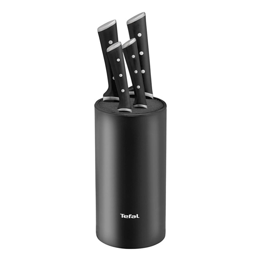 Tefal - ICE FORCE 4-osainen keittiöveitsisarja telineellä