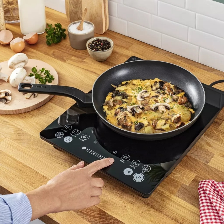 Tefal - Induktio liesi EVERYDAY SLIM 2100W/230V musta