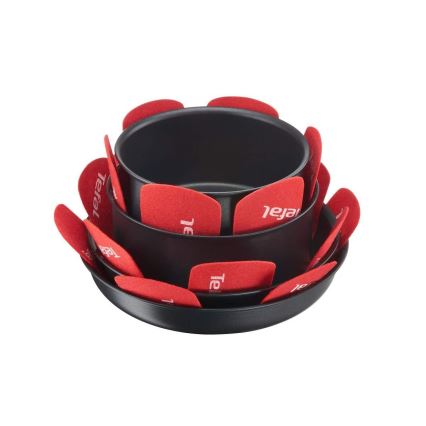 Tefal - Astiastojen sarja 4 kpl INGENIO punainen