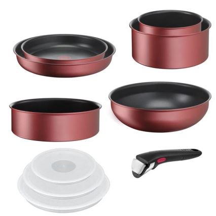 Tefal - 10-osainen astiasarja INGENIO DAILY CHEF kuparinen