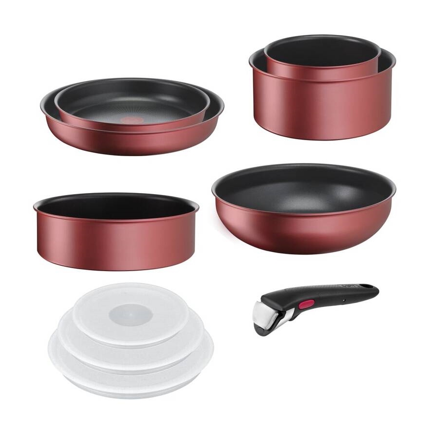 Tefal - 10-osainen astiasarja INGENIO DAILY CHEF kuparinen