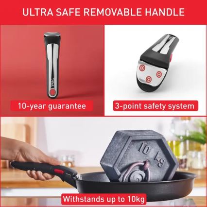 Tefal - 13-osainen INGENIO PREFERENCE ON -ruokasarja ruostumatonta terästä