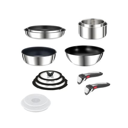 Tefal - 13-osainen INGENIO PREFERENCE ON -ruokasarja ruostumatonta terästä