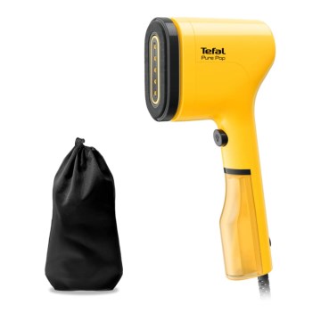 Tefal - Kädessä pidettävä vaatteiden höyrystin PURE POP 1300W/230V keltainen