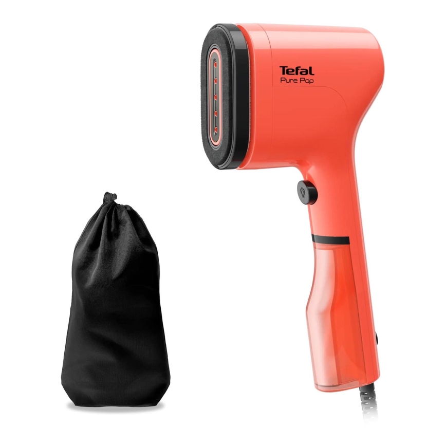 Tefal - Kädessä pidettävä vaatteiden höyrystin PURE POP 1300W/230V punainen