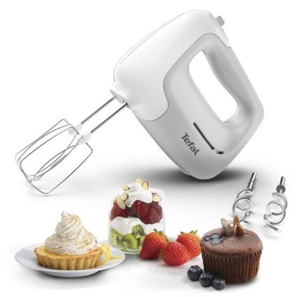 Tefal - Käsisekoitin PREP'MIX+ 450W/230V harmaa/valkoinen
