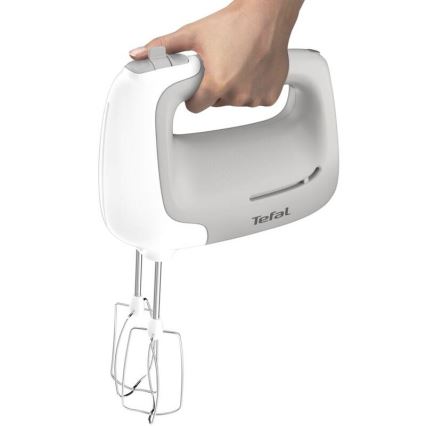 Tefal - Käsisekoitin PREP'MIX+ 450W/230V harmaa/valkoinen