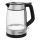 Tefal - Kattila GLASS 1,7l 2200W/230V musta/ruostumaton