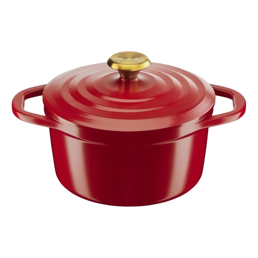 Tefal - Kattila kannella AIR 20 cm, punainen