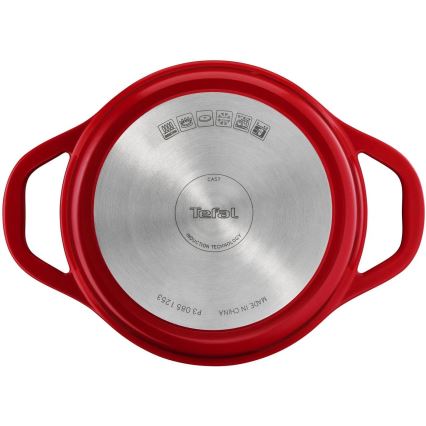 Tefal - Kattila kannella AIR 20 cm, punainen