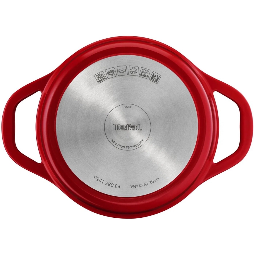 Tefal - Kattila kannella AIR 20 cm, punainen