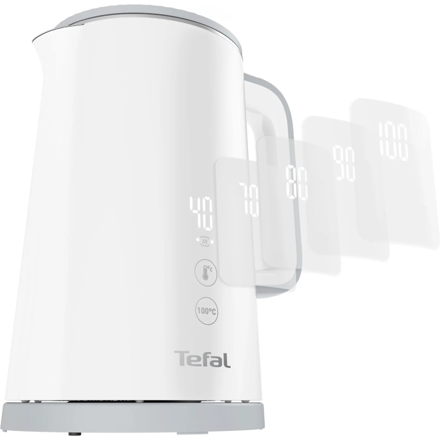 Tefal - Kattila SENSE 1,5 l 1800W/230V valkoinen